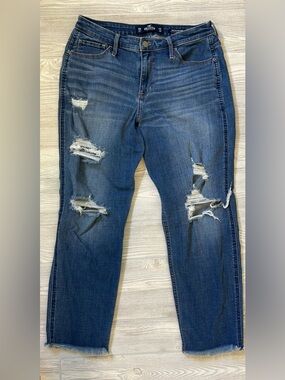 Hollister womens 13R high rise mom jeans